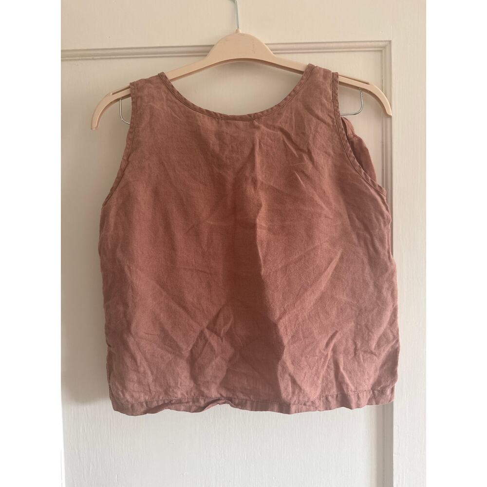 Parachute Home Linen Tank & Short Set in Copper - Size Small - Picture 5 of 11